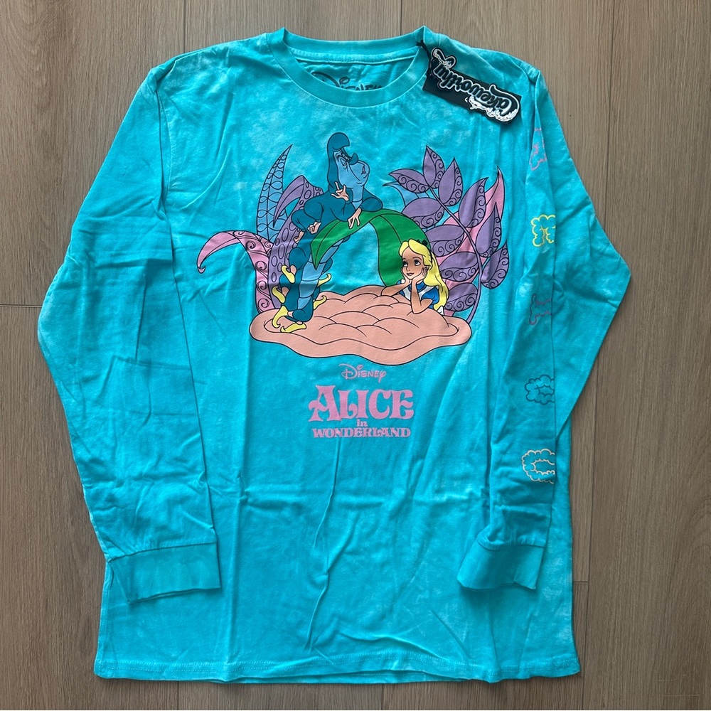 Cakeworthy Disney Alice in Wonderland Tie-Dye Long Sleeve Tshirt